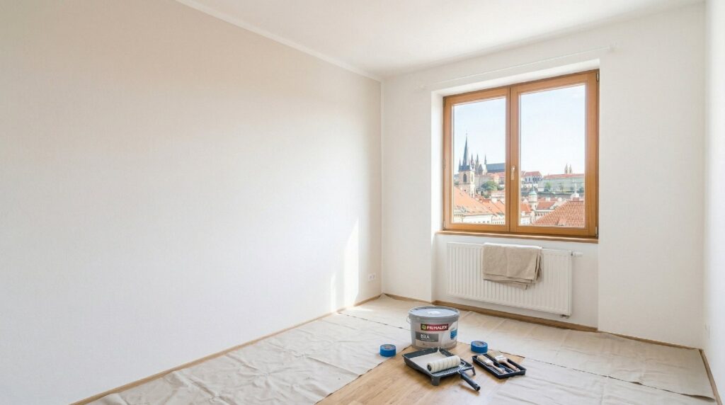 vymalovat pronajímaný byt Brno