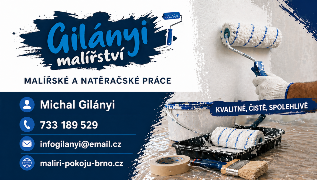 malíř pokojů tišnov